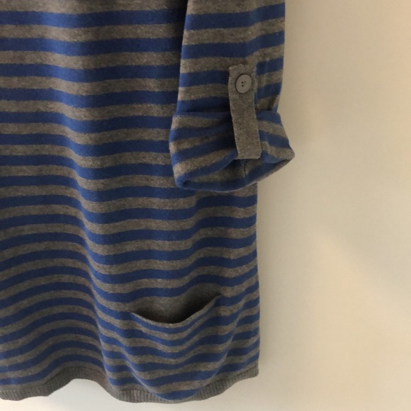 Caslon 3/4 sleeve tunic sweater with cuffed sleeves. - Picture 4 of 6